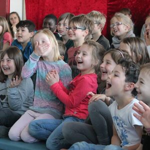 Begeisterte Kinder