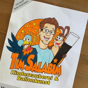Tim Salabim Ausmalbild